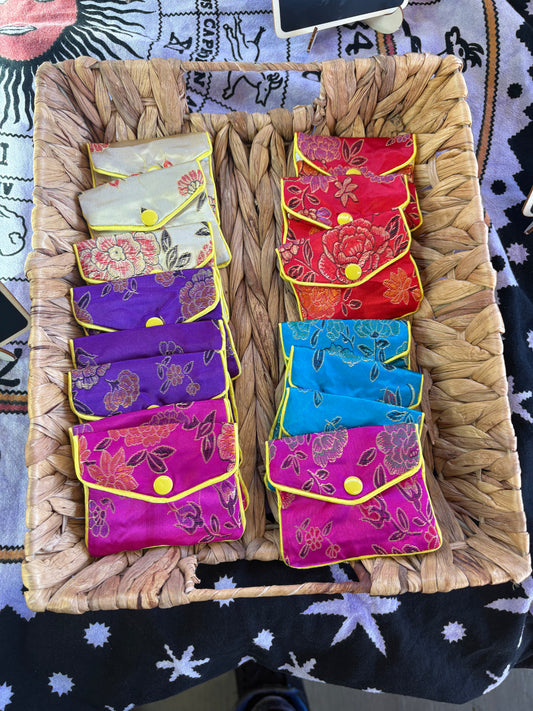 ✨ Celestial Silk Pouch